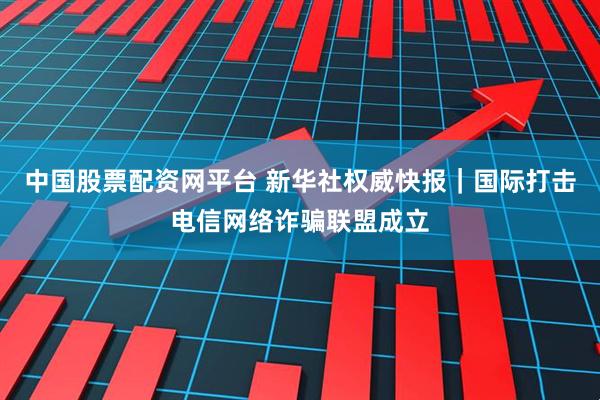 中国股票配资网平台 新华社权威快报｜国际打击电信网络诈骗联盟成立